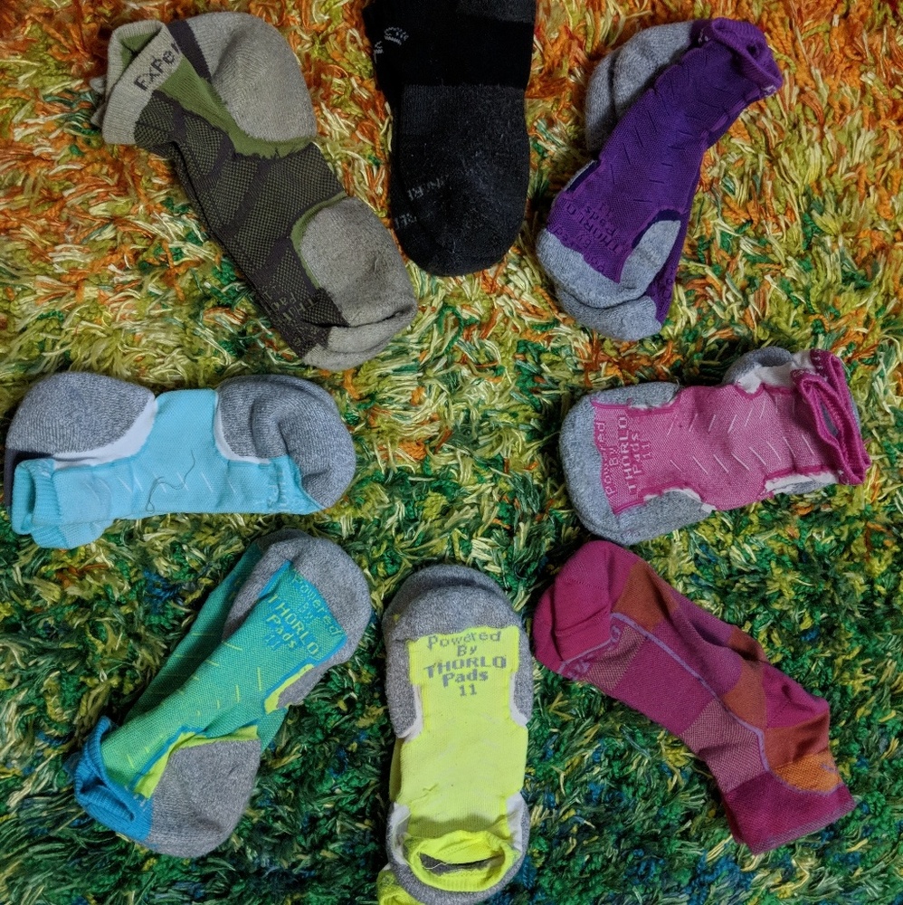 Pairs of socks x 7!